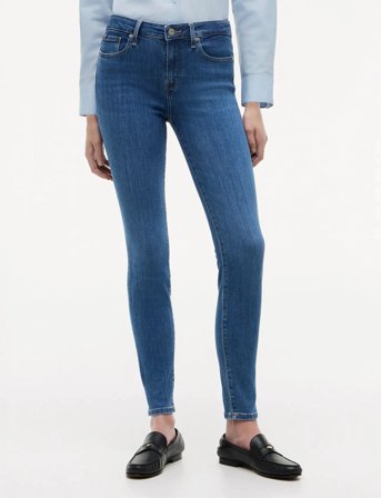 Tommy Hilfiger Nos Como Skinny Rw Mid Blue - Blue - 27 x 32