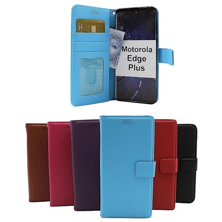 New Standcase Wallet Motorola Edge Plus (Svart)