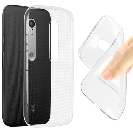 Motorola Moto G3 Genomskinlig Mjuk TPU Skal