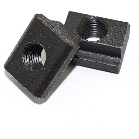 T-spormuttere M10 Klemmbord Sporfresing T Skyvemutterblokk Spormaskinverktøy