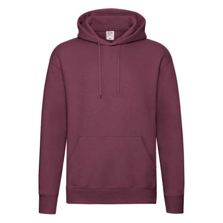 Fruit of the Loom Herr Premium Hoodie XXL Burgunder
