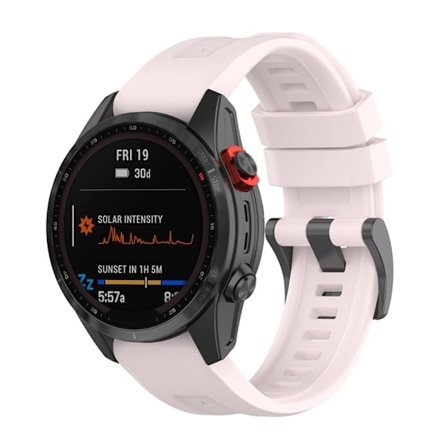 Garmin Fenix 7 / Epix Gen 2 / Descent G1 klockarmband i silikon - Rosa