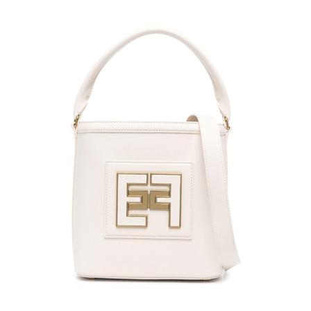 Elisabetta Franchi, Cross Body Bags Wit, Dames, Maat:ONE Size