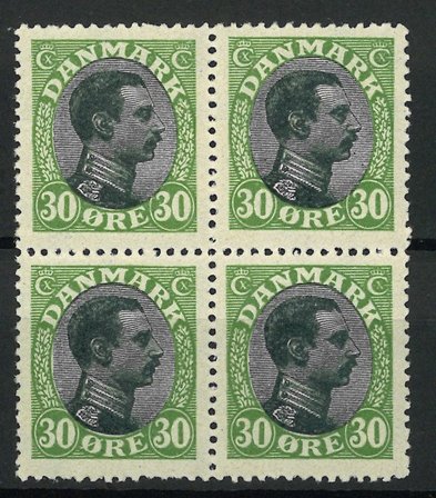 Danmark - AFA 103 - Postfrisk 4-blok