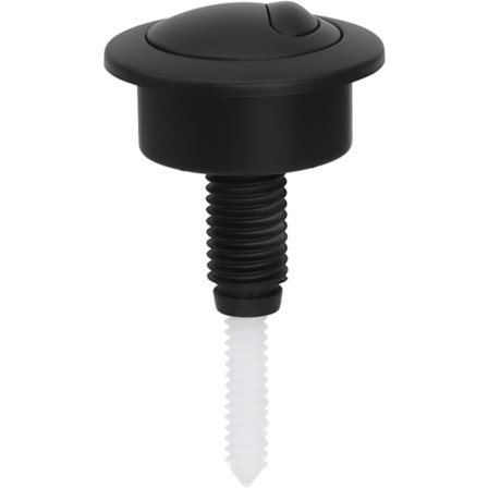 (8,7×5,8×5,8 cm) (sort) Toilet Håndtag Skylleventil Float Til Siamp Til Optima 49 Sort Toilet Trykknap Dobbelt Skyl Til