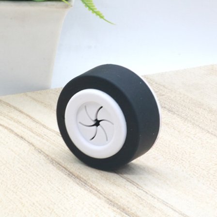 2 stycken (svarta) självhäftande disktrasa hållare utan borrning