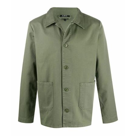A.p.c. Casual Shirts Grøn, Herre Skjorter