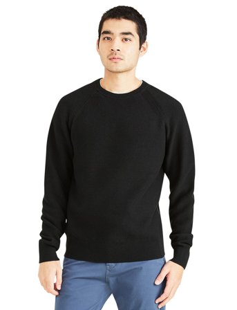Dockers Core Crew Sweater - Black - XXL