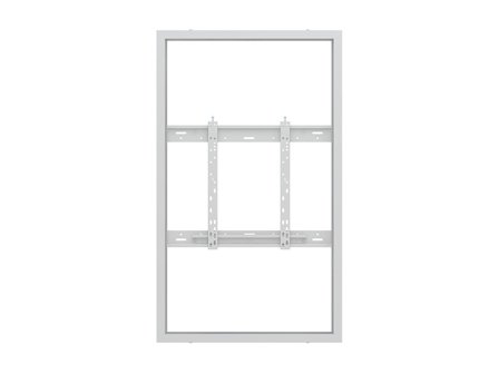 Multibrackets M Pro Series innhegning - smal profil - for flatpanel - medium - hvit
