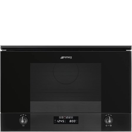 Smeg - Mikrobølgeovn MP122B3 Svart