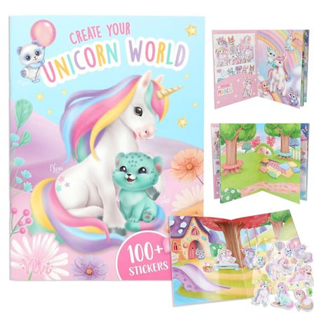 Ylvi Unicorn World Stickersbok