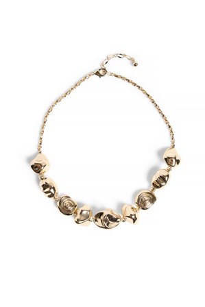 NA-KD Swirl Necklace - Smykker - Guld - One Size