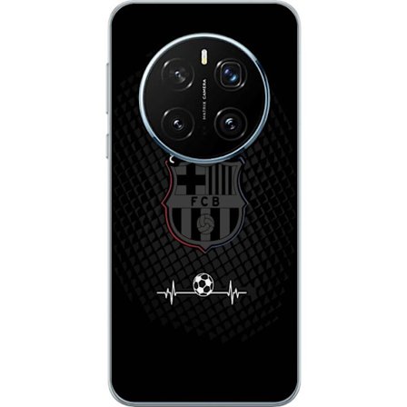 Kompatibelt Mobilskal till Honor Honor Magic7 Pro FC Barcelona Emblem Fotboll Motiv Blå Röd Klubbmärke Katalonien La Liga Fans Populärt Ikoniskt