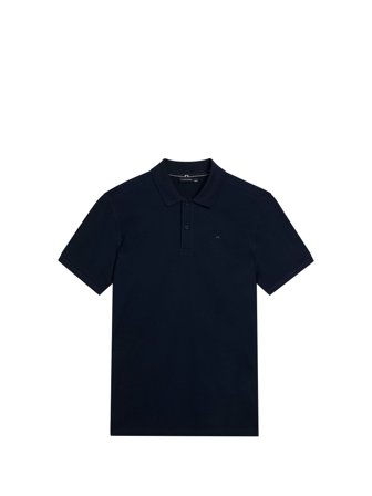 J.Lindeberg - Troy Polo Shirt Seasonal Pique - Blå - Man - M