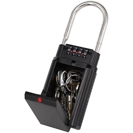 Nyckelbox med kod, förvaringsbox med kombinationslås