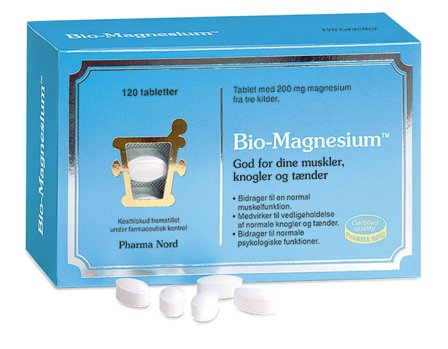 Pharma Nord Bio-Magnesium 200 mg 120 kaps., Helse & Madvarer, Mineraler, Magnesium