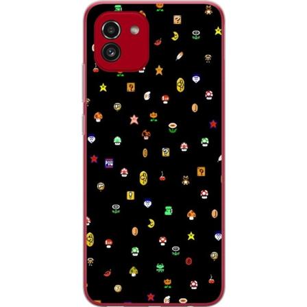 Samsung Galaxy A03 Gjennomsiktig deksel Super Mario Bros