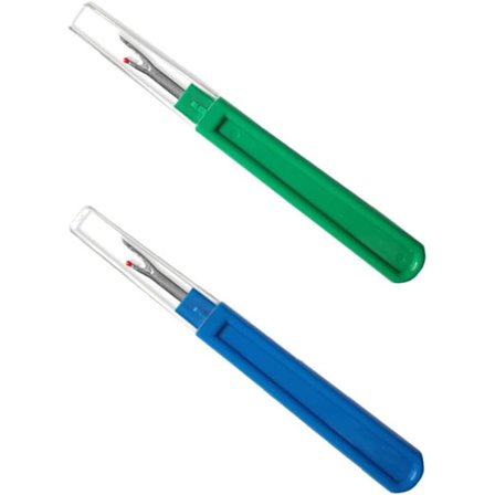 Splitter, 2 stk. sømopskærer, pileformet divider, sømdeler, til åbne sømme oplægning