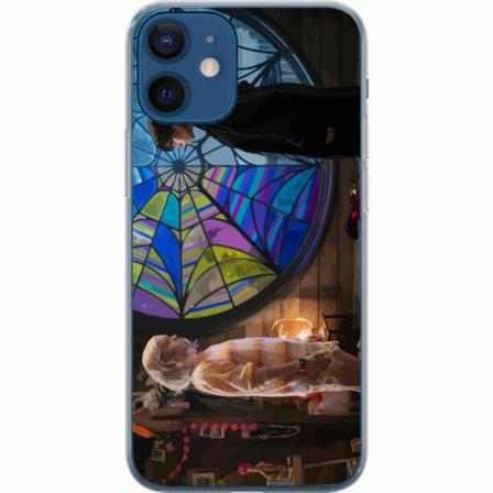 Apple Iphone 12 Mini Genomskinligt Skal Wednesday Addams