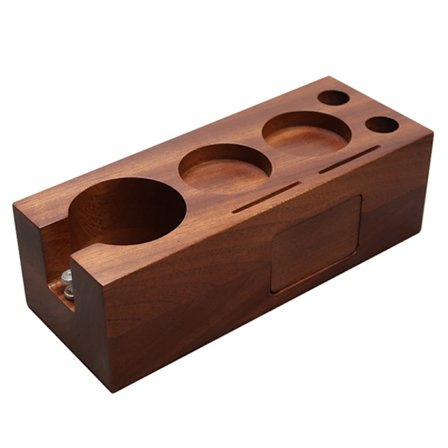 Kaffe Tamper Holder, Støttebase, Espresso Maskin Tilbehør Espresso Tamper Matte Stasjon for Kaffemaskin 51-54mm