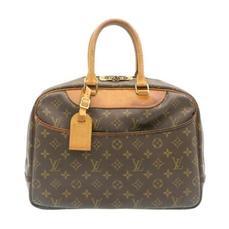 Louis Vuitton Vintage Pre-owned Deauville Tas , Grijs , Dames , Maat: ONE Size Vintage Tassen