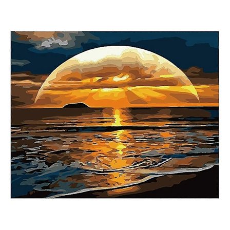 DIY Maalaa Numeroilla, Canvas-Maalaussetti Aikuisten, Piirustus Maalaustyökaluilla, Akryyli