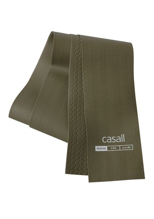 Casall Elastik Green 449 Medium, Sport & Velvære, Fitnessudstyr, Træningselastikker