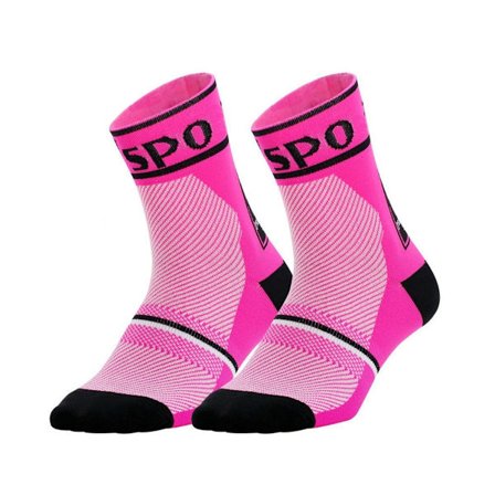 Sports Sykkelsokker Fargerike Antilukt Ankel Løpesokker Stil 3 KLB