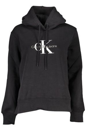 Calvin Klein Felpa Senza Zip Donna Nero
