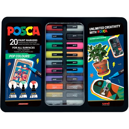 Posca Pop Colours 20-set