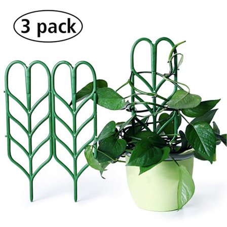 Plastik Haveespalier til Klatreplanter og Støtte til Potteplanter