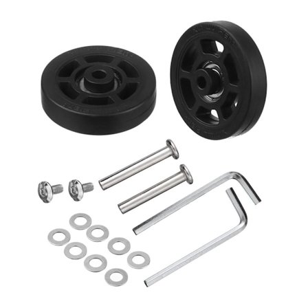 2 kpl Vaihtopyörät Matkatavaroiden pyörät 4 4