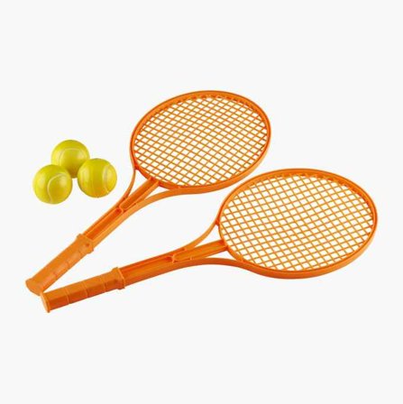 Mjuktennisset 2 racket 3 bollar