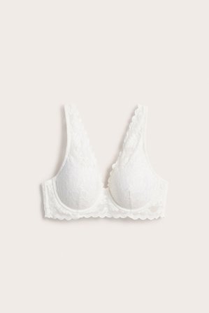 Kappahl | Vattert blonde-BH | Offwhite