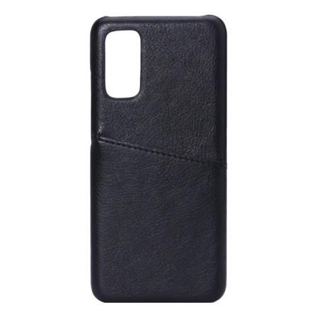 ONSALA Mobiilikotelo Musta Korttipaikalla Samsung S20 Black