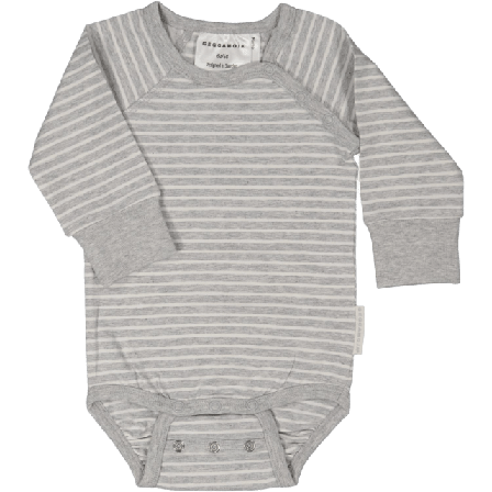 Geggamoja Body Bambu Classic Bodies & set Unisex Grå 86/92