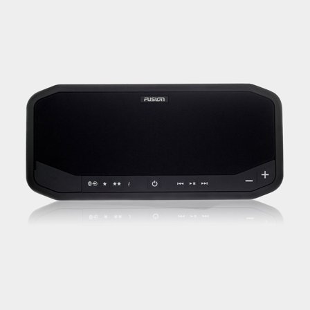 Námořní stereo Fusion PS-A302B, 12 V, 140 W, černé, s integrovaným reproduktorem