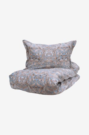 Halvor Bakke - Vuodevaatesetti Hazendal - Sininen - Pussilakanasetit - 230X220 - - Homeroom