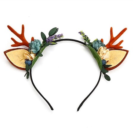 Jule Rein Gevir Hårbøyle Hårspenne Hårbånd Jenter Skjønnhet Hodeplagg