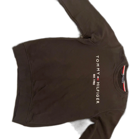 Svart sweatshirt från Tommy Hilfiger