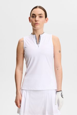 J.Lindeberg - Leya Sleeveless Top - Golf - White - Women - L
