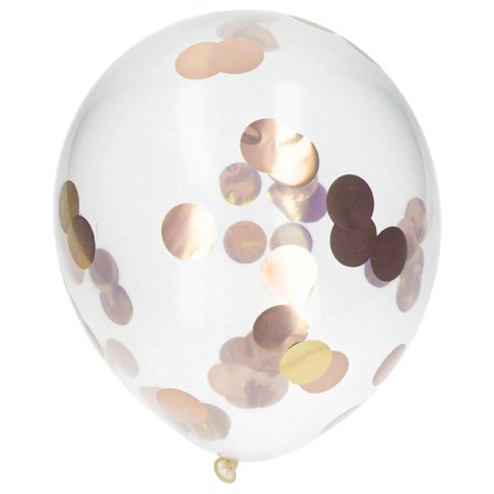 Konfetti-ilmapallot Ruusukulta