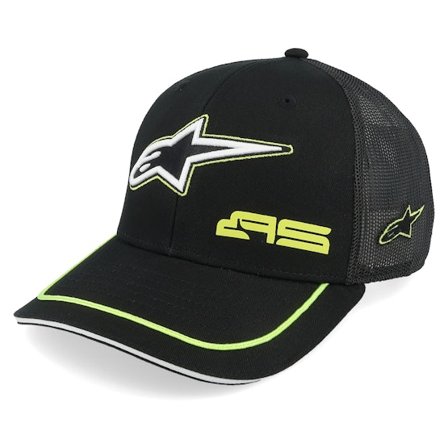 Alpinestars - Schwarz Trucker Cap - Exceed Black/Black Trucker @ Hatstore