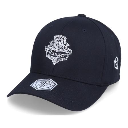 Critiql Hit - Nero flexfit Cappellino - Ranger Class Emblem Black Flexfit @ Hatstore