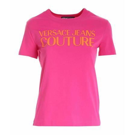 Versace Jeans Couture - T-shirts - Rosa - Dam - Storlek: M, Dam, Storlek: M
