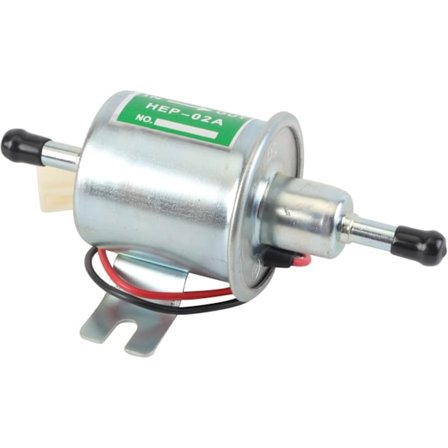 Kompatibel med elektrisk brændstofpumpe 12V Universal lavtryks benzin diesel brændstofpumpe 2,5-4psi 12 Volt HEP-02A