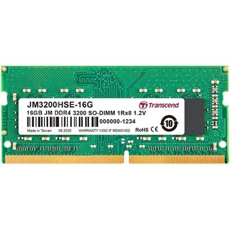 Transcend JetRAM - DDR4 - module - 16 GB - SO DIMM 260-pin - ikke-bufret