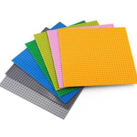 Bygge Base Plates 2-pak Classic Baseplate Bricks Set Byggeleker