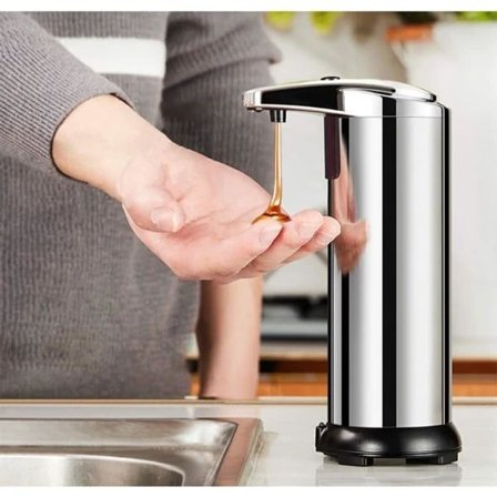Automatic Soap Dispenser, Touchless Soap Dispenser 250ML Stainless Steel