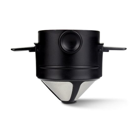 Bärbar papperslös återanvändbar rostfritt stål kaffefilter dropp hög precision